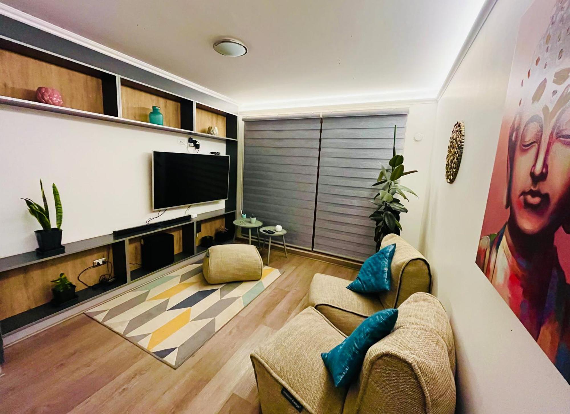 Exclusivo Departamento Equipado Estacionamiento Privado 2d-2b Con Excelente Ubicacion En Angeles Apartamento *